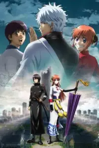Poster to the movie "Gintama: The Movie: The Final Chapter: Be Forever Yorozuya" #748813
