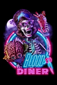 Poster to the movie "Blood Diner" #734962