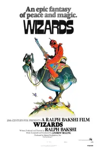 Poster to the movie "Wizards" #989414