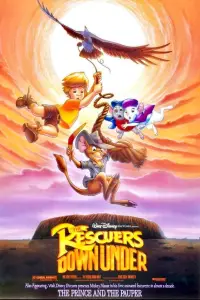 Poster to the movie "The Rescuers Down Under" #717222