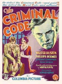 Poster to the movie "The Criminal Code" #998214