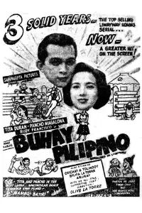 Poster to the movie "Buhay Pilipino" #1162870