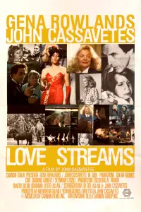 Poster to the movie "Love Streams" #742377