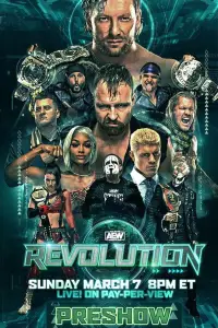 Poster to the movie "AEW Revolution 2021: The Buy In" #1121558