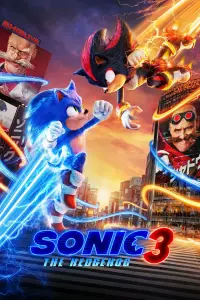 Poster to the movie "Sonic the Hedgehog 3" #551966