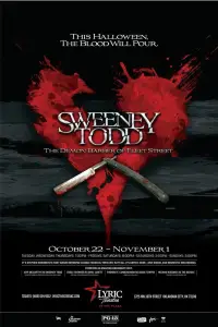 Poster to the movie "Sweeney Todd: The Demon Barber of Fleet Street" #939395