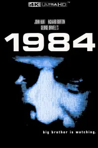 Poster to the movie "Nineteen Eighty-Four" #721538