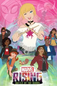 Poster to the movie "Marvel Rising: Battle of the Bands" #966861