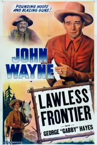Poster to the movie "The Lawless Frontier" #1118095