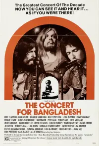 Poster to the movie "The Concert for Bangladesh" #1130708