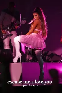 Poster to the movie "ariana grande: excuse me, i love you" #814597