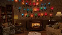 Backdrop to the movie "Stranger Things: Fireplace" #1213549