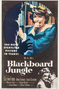 Poster to the movie "Blackboard Jungle" #1082464