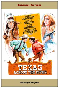 Poster to the movie "Texas Across the River" #1150366