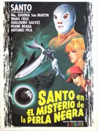 Poster to the movie "Santo in the Mystery of the Black Pearl" #892582