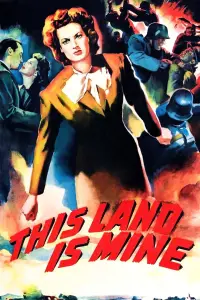 Poster to the movie "This Land Is Mine" #1240210