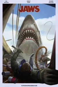 Poster to the movie "Jaws" #900590