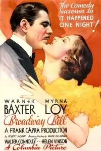 Poster to the movie "Broadway Bill" #1133908