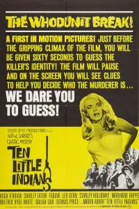Poster to the movie "Ten Little Indians" #1028551