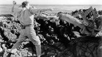 Backdrop to the movie "Attack of the Crab Monsters" #829474