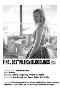 Poster to the movie "Final Destination 6" #1120628