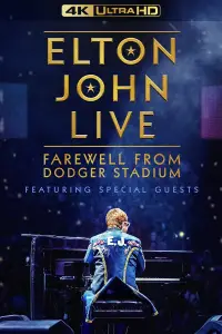 Poster to the movie "Elton John Live: Farewell from Dodger Stadium" #1128573