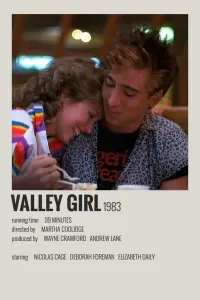 Poster to the movie "Valley Girl" #735112