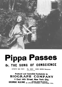 Poster to the movie "Pippa Passes" #1167193