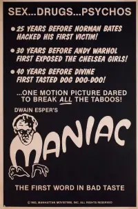 Poster to the movie "Maniac" #726992
