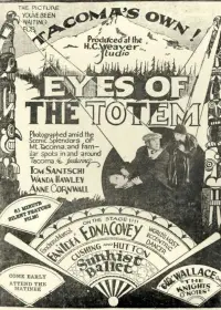Poster to the movie "The Eyes of the Totem" #1234865