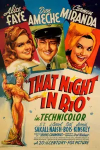 Poster to the movie "That Night in Rio" #1160173