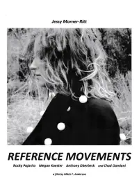 Poster to the movie "Reference Movements" #1164551