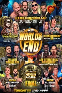 Poster to the movie "AEW Worlds End 2024" #738382