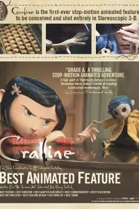Poster to the movie "Coraline" #899140