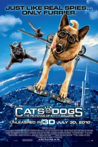 Poster to the movie "Cats & Dogs: The Revenge of Kitty Galore" #995285