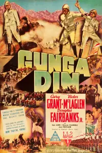 Poster to the movie "Gunga Din" #1177647