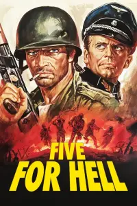 Poster to the movie "Five for Hell" #1116396