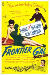Poster to the movie "Frontier Gal" #1171207