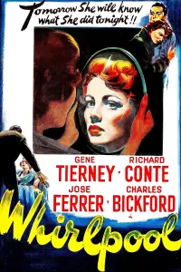 Poster to the movie "Whirlpool" #1066703