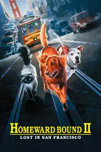 Poster to the movie "Homeward Bound II: Lost in San Francisco" #1036772