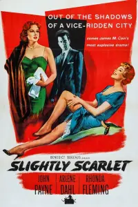 Poster to the movie "Slightly Scarlet" #1116996