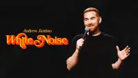 Backdrop to the movie "Andrew Santino: White Noise" #929169
