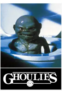 Poster to the movie "Ghoulies" #983816