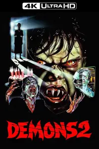 Poster to the movie "Demons 2" #968457