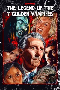 Poster to the movie "The Legend of the 7 Golden Vampires" #1028189