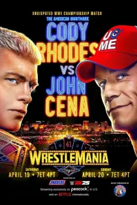 Poster to the movie "WWE WrestleMania 41 - Sunday" #747380