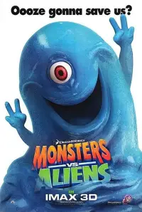 Poster to the movie "Monsters vs Aliens" #934012