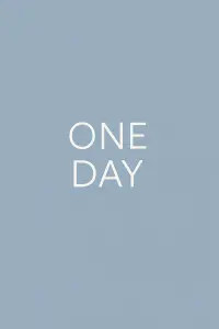 Poster to the movie "One Day" #792539