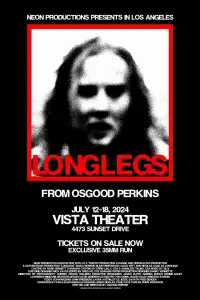Poster to the movie "Longlegs" #910147