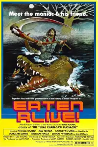 Poster to the movie "Eaten Alive" #984237